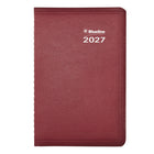Blueline - 2027 agenda hebdomadaire Net Zero Carbon avec reliure à double spirale – 8 po x 5 po – couleurs assorties – bilingue-Espaces lignéspour les samedis et dimanches