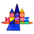 Picasso Tiles - Tuiles Magnétiques - Ensemble de 33-Liaison en jouant: Divertissez-vous pour une ou plusieurs parties et ressentez le sentiment d'accomplissement ensemble. Convient à tous les âges (3 ans et plus) en une seule fête ou en groupe, une excellente façon de passer du temps de qualité avec la famille et les proches.