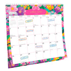 BrownTrout - 2026 Calendrier suspendu carré à spirales mensuel de 18 mois feuille d'autocollants - Bonnie Marcus - 12 po x 12 po-À Utiliser Tout de Suite - Calendrier de 18 mois, à partir de juillet 2025