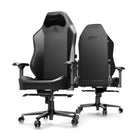 Cybeart - Chaise de bureau de jeu Ghost Série Apex - Noir-Mousse haute densité moulée à froid offrant l’équilibre parfait entre douceur et soutien ferme, tout en conservant confort et forme pendant des années d’utilisation intensive