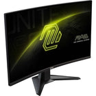 MSI - Moniteur de jeu MAG 27" FHD incurvé Rapid VA 180 Hz - 27C6F-Taux de rafraîchissement de 180 Hz - Répondez plus rapidement avec des images plus fluides.