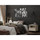 Manhattan Comfort - Table de nuit Rockefeller 20,08" style mid-century moderne à 1 tiroir - Blanc cassé-Choisissez le design de votre poignée lorsque le produit est chez vous Option pour une poignée découpée ou un look affleurant