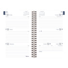 Blueline - 2024-2025 13-mois agenda académique hebdomadaire/mensuel - 8 po x 5 po - Collection Blossom assortie - Anglais-Espace pour les notes sur chaque page double