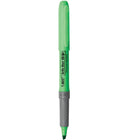 BIC - Brite Liner Grip Surligneurs - pointe biseautée - couleurs variées - Paquet de 5-Couleurs de l'encre : jaune, vert, rose, orange et bleu