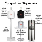 Certainty Plus lingettes desinfectantes - non parfume - 8 po L x 5 po l - 1500 lingettes par rouleau - 2 rouleaux par caisse-1500 lingettes par rouleau, 2 rouleaux par carton