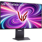 LG - Moniteur de jeu 32 po UltraGear double mode OLED 4K HDR - 32GS95UV-B-Plus besoin d’hésiter entre taux de rafraîchissement et résolution. Certifié VESA Dual-Mode, vous pouvez plonger dans des jeux graphiquement riches en UHD 240 Hz et passer instantanément en FHD 480 Hz sur un moniteur 24" ou 27", selon votre préférence, pour des jeux rapides en appuyant simplement sur une touche de raccourci