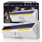 Bell + Howell - Bionic XL Applique murale à DEL à détecteur de mouvement étanche-Lumière de sécurité - dissuadera tous les cambrioleurs et nuisibles, la lampe murale s’allumera lorsqu’ils arriveront à moins de 25 pieds de la lumière et les effrayera avec sa lumière ultra-brillante