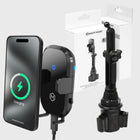 Mighty Mount - Support de support de tasse pour support de chargeur sans fil 15 W-Support pliable : pour aider à maintenir votre téléphone en place