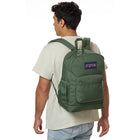 JanSport - Sac À Dos Cross Town Plus - Cargo Green-Botte inférieure rembourrée