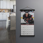 DateWorks - Calendrier Mural de 16 Mois 2025 des Sénateurs d'Ottawa - 12 po x 12 po - Bilingue-12 po x 12 po