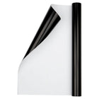 JAM PAPER - Papier cadeau brillant - 43 x 46 cm - Noir brillant - Paquet de 2-Couleur : Noir