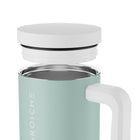 GROSCHE - Aspen Gobelet Isolé avec Poignée - 40 oz - Vert Écume-Isolation sous vide à triple paroi