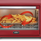 Salton - four grille pain numérique avec friture à air NuRetro - cerise cosmique-Grande capacité de 25l (26 pte) — peut accommoder une pizza de 12 po ou 6 tranches de pain. idéale pour les repas familiaux, les collations et les réceptions.
