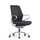 Nexten Pro - Chaise de bureau - Dossier haut - Noire-Structure en aluminium moulé robuste
