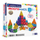 MAGNA-TILES - mircoMAGS Ensemble de construction magnétique de luxe de 70 pièces-Ce Qui Est Inclus: 2 grands rectangles et 68 tuiles magnétiques mircoMAGS, dont : 6 triangles droits, 8 triangles isocèles, 14 triangles équilatéraux, 40 carrés. 