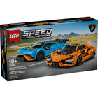 LEGO - Speed Champions La Lamborghini Revuelto et la Huracán STO-Deux voitures Lamborghini miniatures pour enfants - Ensemble de jeu LEGO Speed Champions Lamborghini Revuelto et la Huracán STO pour garçons et filles de 10 ans et plus et collectionneurs adultes de modèles de voitures