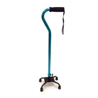 BIOS Living - Canne tetrapode de style K - bleu-Structure légère en aluminium