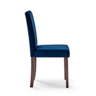 Modway - Prosper 7 pièces Velours rembourré Ensemble à manger - Cappuccino Navy-Nombre de sièges jusqu’à 10