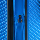 Reebok - GO Collection Grande valise rigide - Bleu-Poignées de chariot avec mécanisme de verrouillage à bouton-poussoir verrouillable dans plusieurs positions