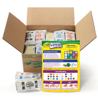 Crayola - Pack de variétés modèle magique-PACK VARIÉTÉ CRAYOLA MODEL MAGIC : Cette alternative à la pâte à modeler Model Magic comprend 30 sacs de 1 oz dans 15 couleurs amusantes (2 de chaque couleur), et un guide d'idées avec des conseils et des idées de projets !