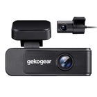Adesso - Caméra embarquée Mygekogear Orbit D410-La caméra avant enregistre en résolution 4K Ultra HD et la caméra arrière en résolution Full HD 1080p. Cela permet de capturer des vidéos nettes et fluides même en mouvement rapide.