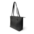 Nicci - Grand sac fourre-tout avec poche fendue - Noir-Noir - Polyuréthane
