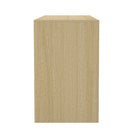 Manhattan Comfort - Linda 72" Moderne Commode Double à 6 Tiroirs - Chêne Naturel-Parfait pour le rangement de la chambre, les lampes ou les objets de décoration