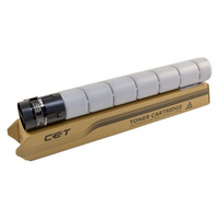 CET - Konica Minolta Bizhub C258/308/368 TN-324K Cartouche de toner - Rendement Standard - Noir-Couleur: Noir