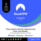 NordVPN - Complete 1-Un package de cybersécurité [Téléchargement]-Une adresse e-mail valide doit être fournie lors du paiement