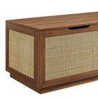 Modway - Soma 47" Rotin Établi de rangement - Noyer-9