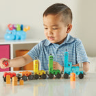 Hand2Mind - Ensemble d'activités MathLink Cubes Train express Numberblocks - Ensemble de 68-7