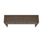 Manhattan Comfort - Console moderne Linda à 3 tiroirs - noyer brun-Garantie limitée du fabricant de 30 jours