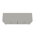 Manhattan Comfort - Rockefeller ensemble de commodes de chambre à coucher style milieu du siècle - blanc cassé et naturel - ensemble de 3-10