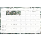 Lang - 2026 Oiseaux Chanteurs Calendrier de Bureau Bloc-Notes Mensuel - 11 po H x 17 po l - Anglais-Images en couleur