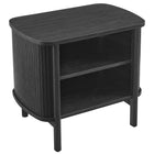 Modway - Cadence Ouvre Table de chevet, Noir-Assemblée requise