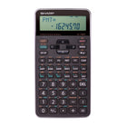 Sharp - EL738XT - Calculatrice financière à 10 chiffres - Noire-Grand afficheur ACL à 10 chiffres et 2 lignes