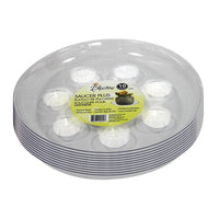 Blooms – Soucoupe Plus - 10 po - paquet de 10-Convient aux pots de taille moyenne
