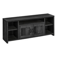 Monarch Specialties - 2743 Meuble Tv - 60 po L/Faux Bois Noir-1