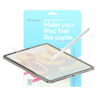 Protection d'écran Paperlike 2.1 pour iPad A16/10.9 (10e génération), 10.2 (7e, 8e et 9e génération), iPad Air 11/13" (M2/M3) 2024 - Transparent - Paquet de 2-Protecteur d'écran de haute qualité qui facilite l'écriture/le dessin sur iPad