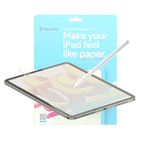 Protection d'écran Paperlike 2.1 pour iPad A16/10.9 (10e génération), 10.2 (7e, 8e et 9e génération), iPad Air 11/13" (M2/M3) 2024 - Transparent - Paquet de 2-Protecteur d'écran de haute qualité qui facilite l'écriture/le dessin sur iPad