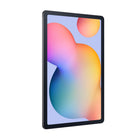 Samsung - Galaxy Tab S6 Lite - 128 Go - Gris-Commencez et terminez votre journée de travail du bon pied avec une tablette qui vous aide à en faire plus en respectant un horaire serré. Discutez des projets avec vos collègues lors d'appels vidéo et modifiez vos présentations en temps réel, le tout avec une efficacité sans faille. Et grâce à l'espace de stockage extensible par carte MicroSD, vous avez vos fichiers à portée de main