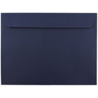 JAM Paper - Enveloppes texturées format livret, 9 x 12 po, bleu marine, 100 par paquet-Bleu marine