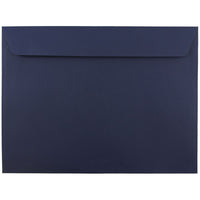 JAM Paper - Enveloppes texturées format livret, 9 x 12 po, bleu marine, 100 par paquet-Bleu marine
