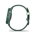 Garmin - vivoactive 6, vert jaspe métallisé avec bracelet vert jaspe-NOTIFICATIONS ET SMS INTELLIGENTS - Recevez des e-mails, des SMS et des alertes sur votre montre lorsqu'elle est jumelée à votre iPhone ou smartphone Android. Avec un téléphone Android, répondez aux SMS avec le clavier intégré et visualisez les photos qui vous sont envoyées directement depuis l'écran de votre montre.