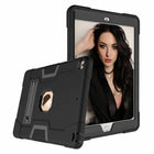 Bulk Packaging - Étui robuste avec support intégré pour iPad 10.2" 2021/2020/2019 - Noir-Fonction support - Le support est robuste et fonctionne en mode paysage et portrait, offrant plus d'angles pour regarder une vidéo, assister à des conférences et suivre des cours. Plus pratique et totalement mains libres