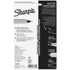 Sharpie - Marqueurs permanents − Pointe ultrafine − Couleurs variées − Paquet de 5-Couleurs : noir, rouge, vert, bleu