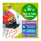 Crayola - Croquinelle musicale -NOTE GÉNÉRALE : Ce jouet pour enfants nécessite 3 piles AAA (vendues séparément)