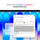 Apple for Education - Portatif MacBook Neo 13 po - A18 Pro - SSD 256 Go - Mémoire 8 Go - Indigo-Macos fait tourner les apps - Sous macOS, toutes vos apps s’exécutent en un flash – y compris des apps intégrées comme FaceTime et Messages