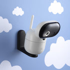 Motorola - Moniteur bébé vidéo PIP1510 Connect Wi-Fi motorisé - Blanc-Affichage de l’unité parente : écran couleur LCD TFT de 5 po avec une résolution de 480 x 272