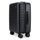 Travelite - Epicure 24 po Valise d'enregistrement rigide moyenne - Noir-Intérieur de luxe avec 5 poches : poche en filet, poche humide, poche privée, panneau de compression avec 2 poches doublées et sac à linge inclus.